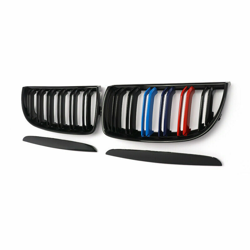 BMW 3-SERIES E90 E91 M COLOR KIDNEY TWIN DUAL GRILLE GLOSS OEM FOR 2005-2007