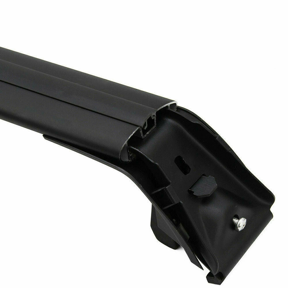 FOR AUDI Q3 2013 ONWARD ANTI THEFT ALUMINIUM CROSS BARS RACK TING 75 KG BLACK