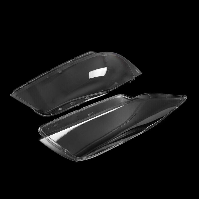PAIR XENON FRONT HEADLIGHT HEADLAMP CLEAR LENS COVER FOR BMW 3 E90/E91 2005-2012