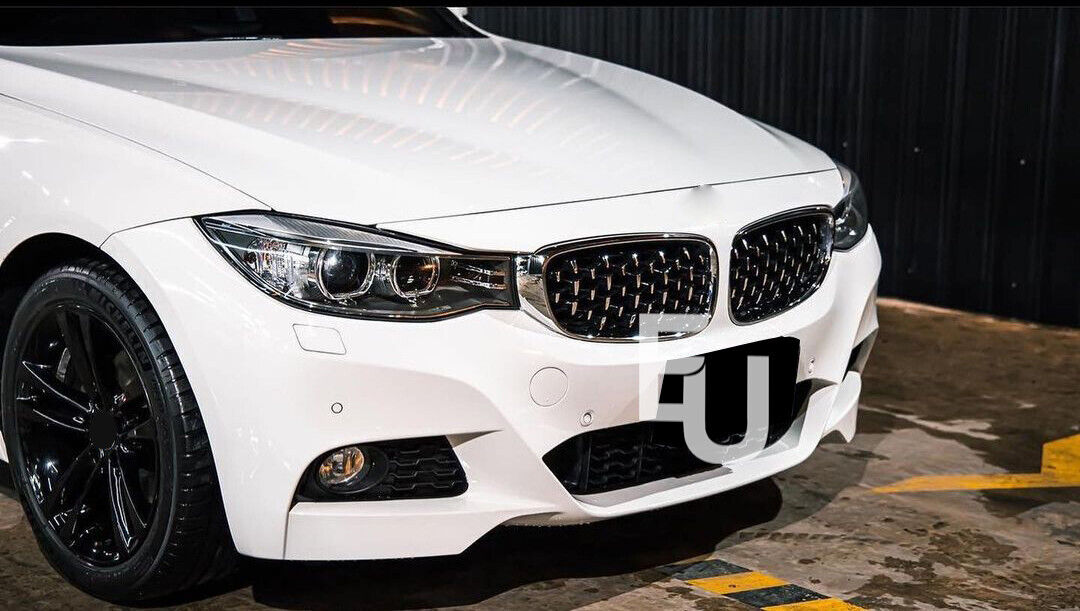 FOR BMW 3 SERIES F34 GT GRAN TURISMO SILVER DIAMOND KIDNEY GRILL GRILLE 2012-20