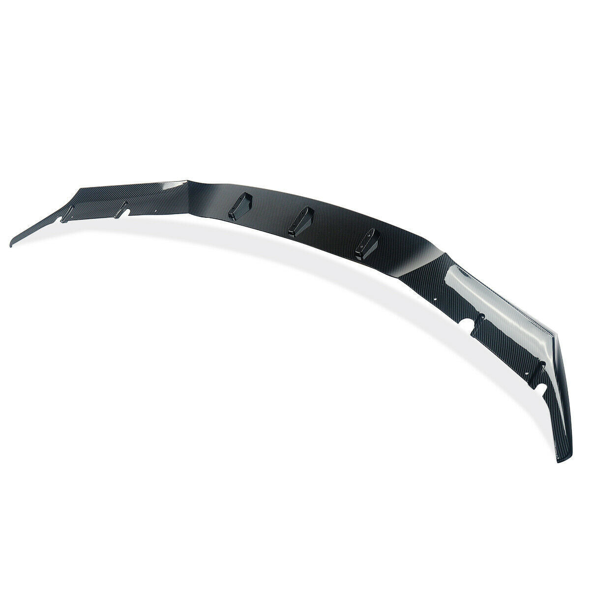 FOR BMW F90 M5 CARBON LOOK RKP STYLE FRONT BUMPER LIP SPOILER SPLITTER 2017 ON