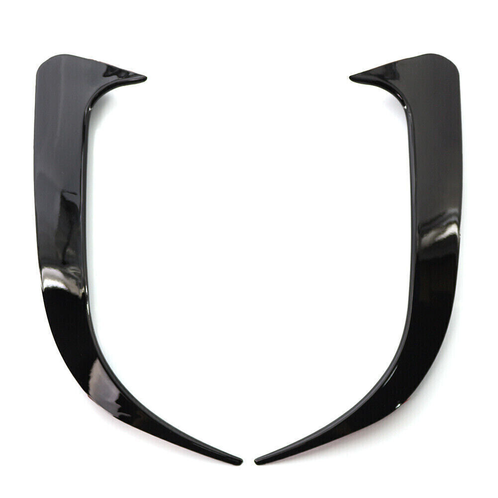 FOR MERCEDES CLA W117  REAR BUMPER SPOILER AIR VENT COVER GLOSS BLACK