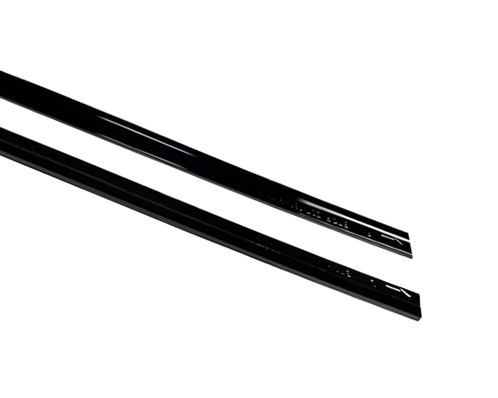 FOR MERCEDES A CLASS W177 CLA C118 SIDE SKIRT AMG LINE EXTENSION BLADE GLOSS 18+
