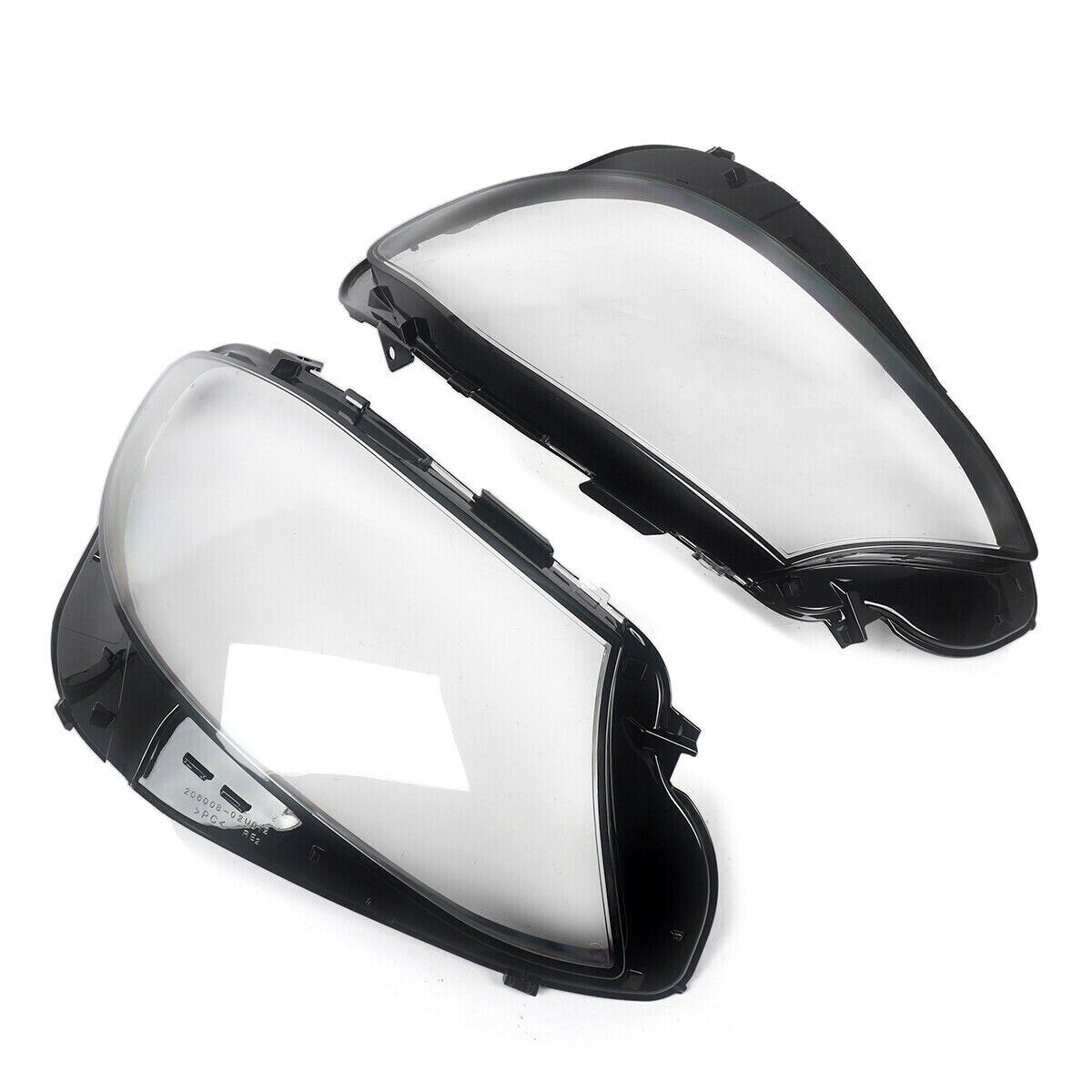 FOR MERCEDES-BENZ E CLASS W213 HEADLIGHT LENS COVER LEFT & RIGHT SIDE 2016–2020