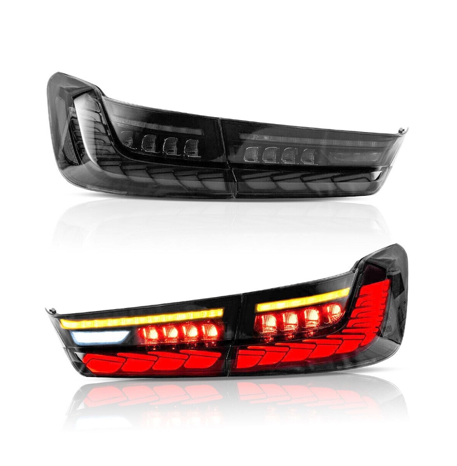 FULL LED TAIL LIGHTS LAMP LAMPS FOR BMW 3 SERIES G20 G80 GTS 2019+ W/ANIMATION