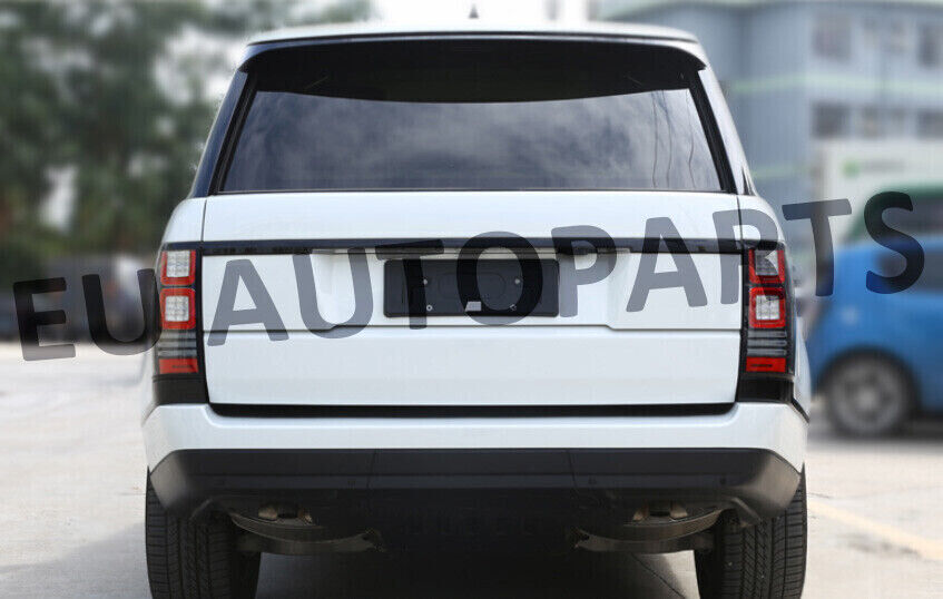 FOR RANGE ROVER VOGUE L405 TAILGATE REAR MOULDING FINISHER TRIM GLOSS BLACK