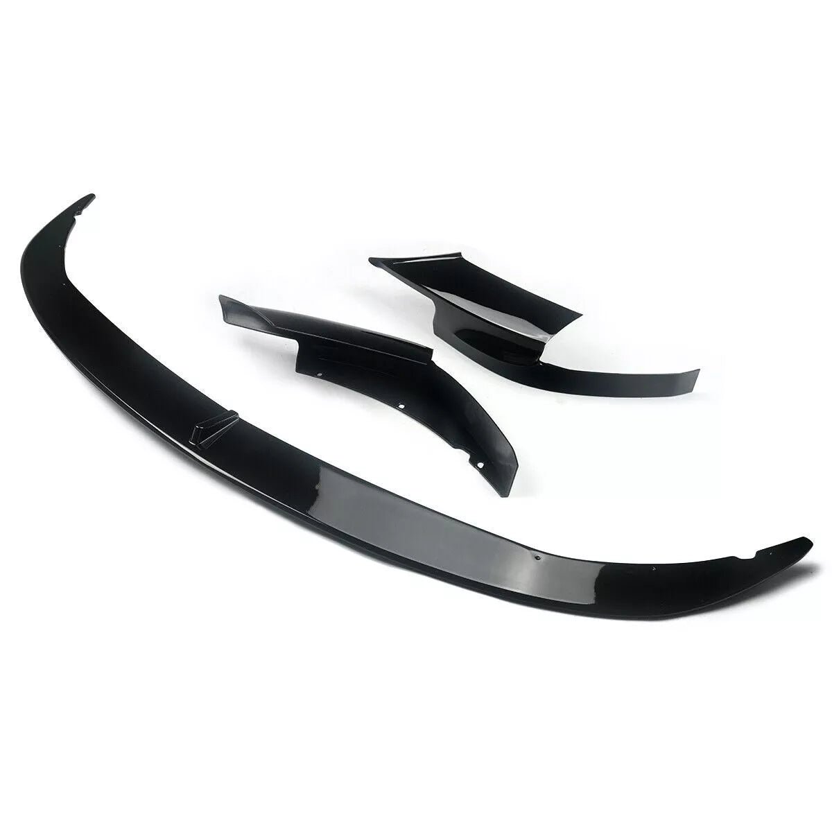 FOR BMW 5 SERIES F11 F10 M SPORT FRONT BUMPER SPLITTER LIP SPOILER GLOSS BLACK