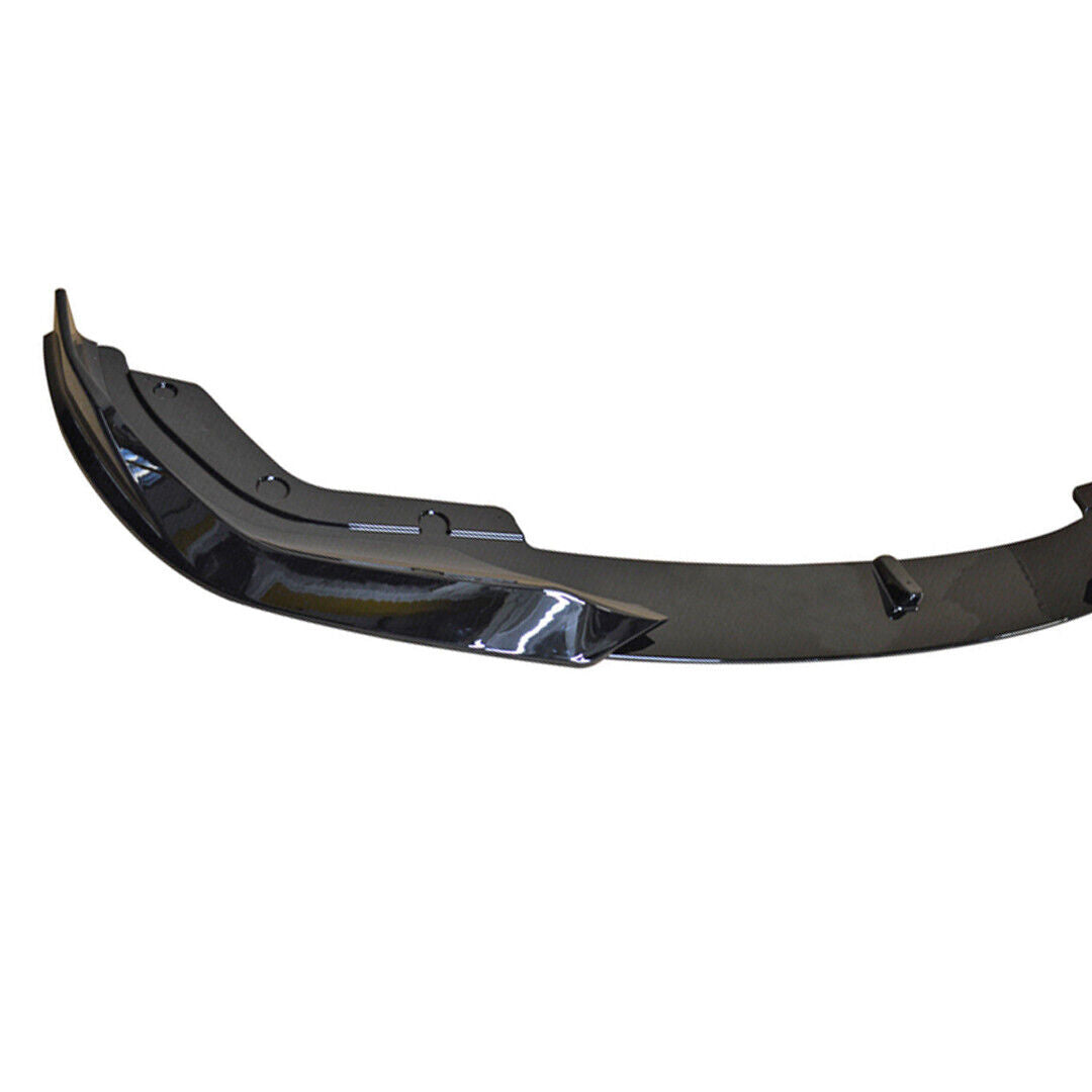 FOR BMW 3 SERIES G20 G21 M SPORT AC STYLE FRONT BUMPER SPLITTER LIP SPOILER GLOSS BLACK 18-21