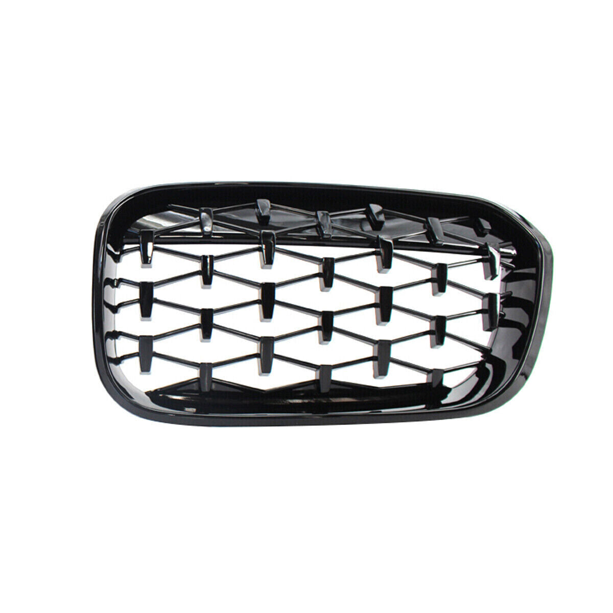 FOR BMW F20 F21 1 SERIES DIAMOND BLACK FRONT KIDNEY GRILLE GRILL 15-19 FACELIFT