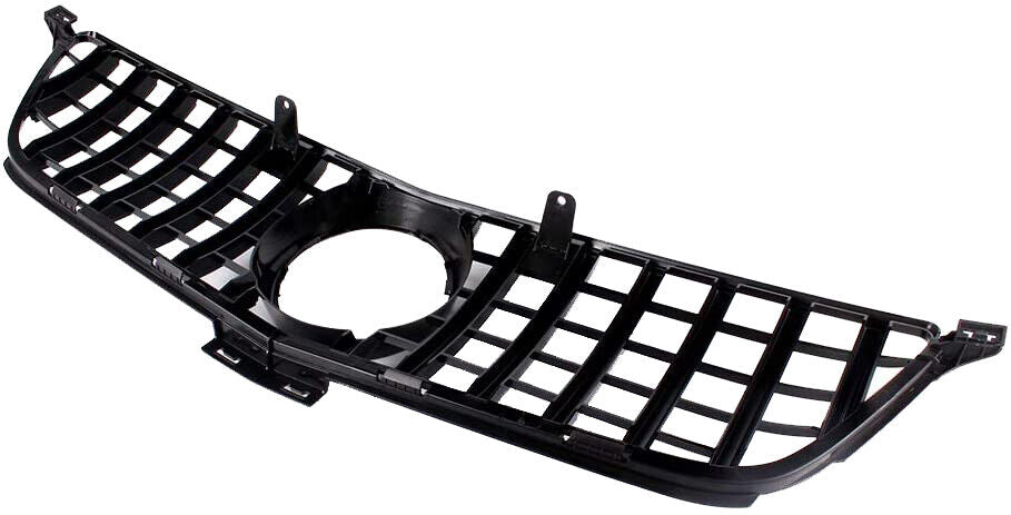 FOR MERCEDES W166 M CLASS ML GT PANAMERICA FRONT GRILLE GRILL GLOSS BLACK 12-15
