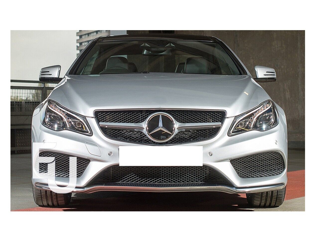FOR 2013-16 MERCEDES E CLASS C207 W207 HEADLIGHT LENS HEADLAMP COVER LEFT+RIGHT