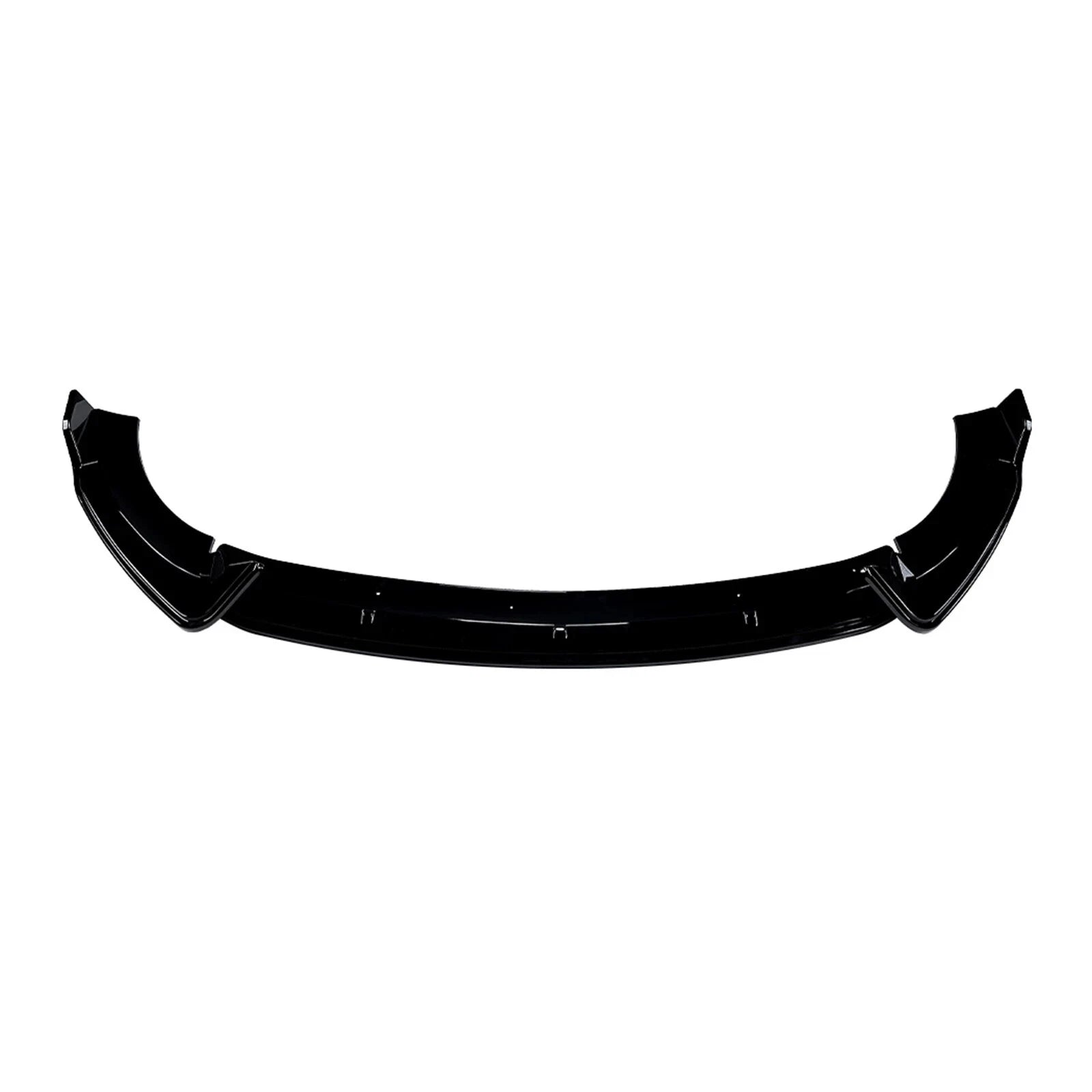 FOR BENZ CLE C236 3X FRONT BUMPER SPOILER LIP SPLITTER KIT GLOSS BLACK 24-25