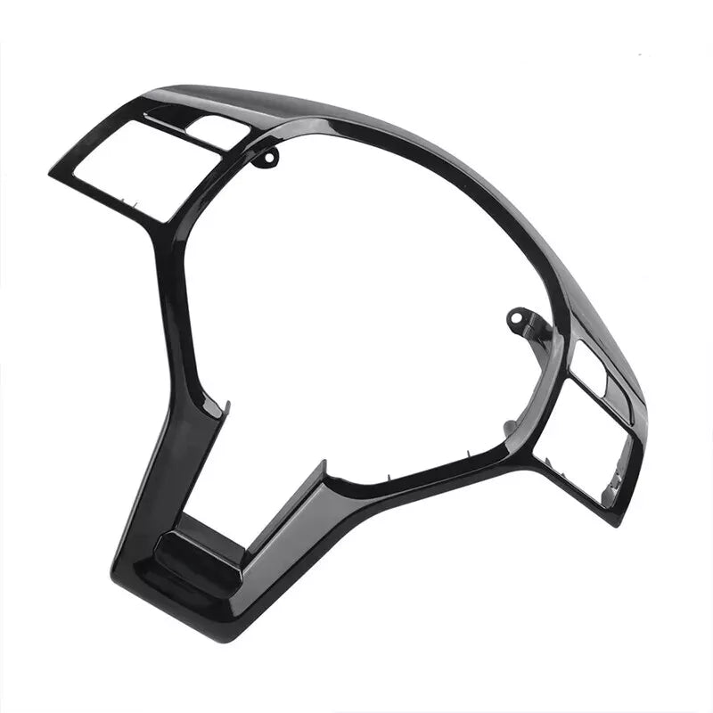 STEERING WHEEL TRIM COVER FOR MERCEDES C E CLASS W204 W212 W117 C63 E63 GLOSS