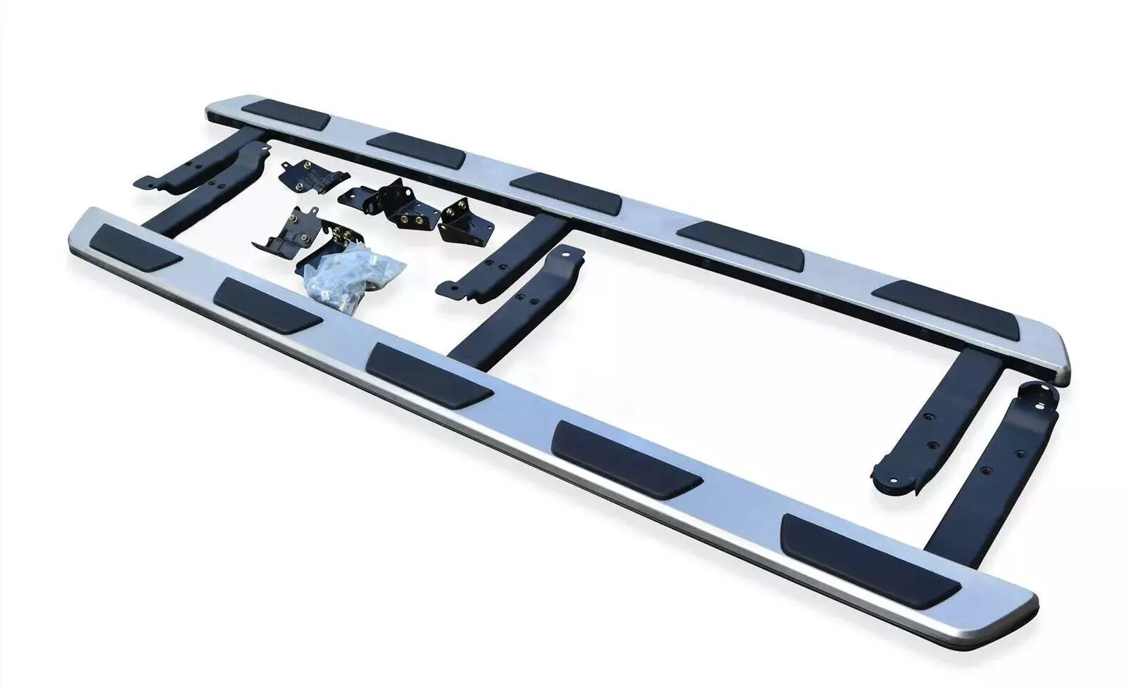 SIDE STEPS RUNNING BOARDS FOR AUDI Q7 2006-2015 4L INTEGRATED BRACKETS