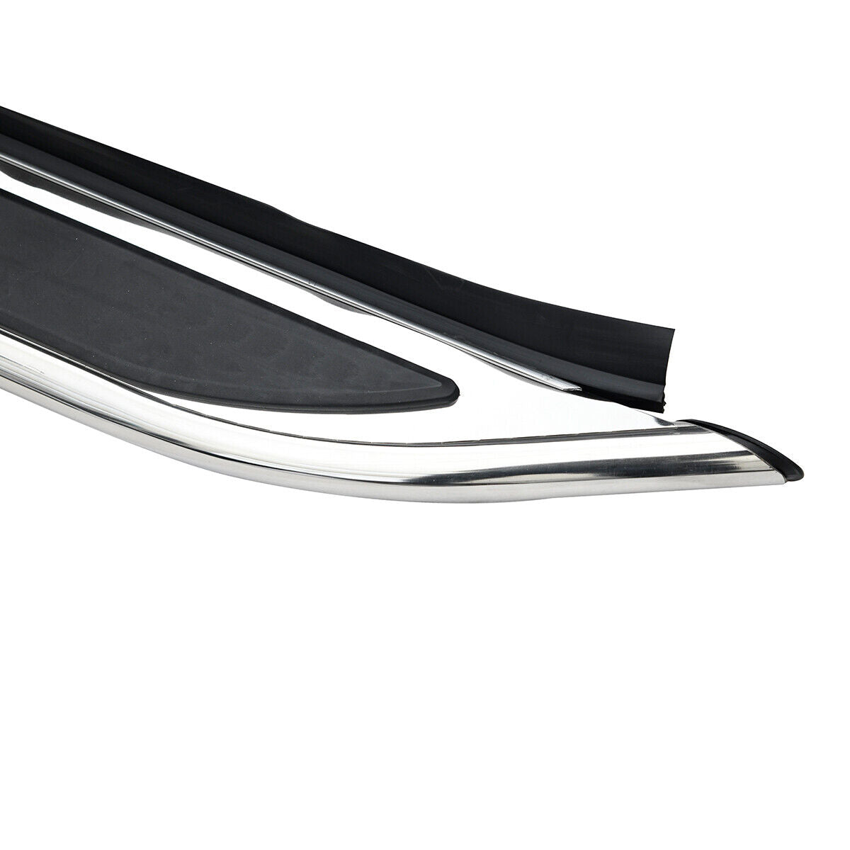 MONSOON STYLE SIDE STEPS RUNNING BOARD FOR AUDI Q5 2009-2016 NEW ALUMINIUM