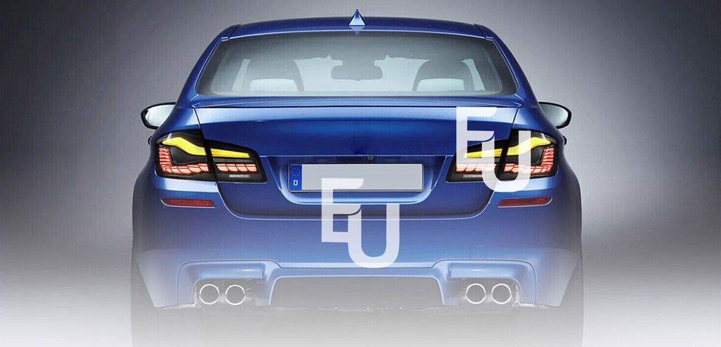 Smoked OLED GST Tail Lights for BMW 5 Series F10 M5 2010-2017 Rear Lamps