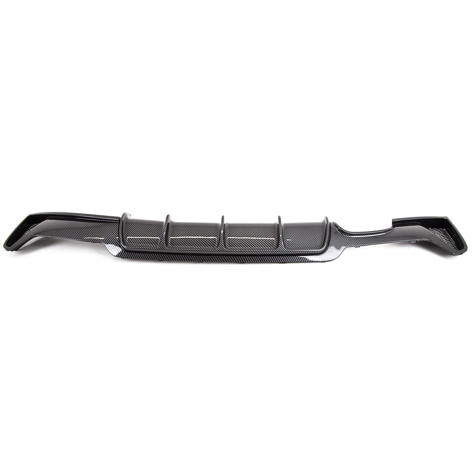 MP STYLE TWIN REAR DIFFUSER FOR BMW 4 SERIES F32 F33 F36 CARBON LOOK 2013-2020