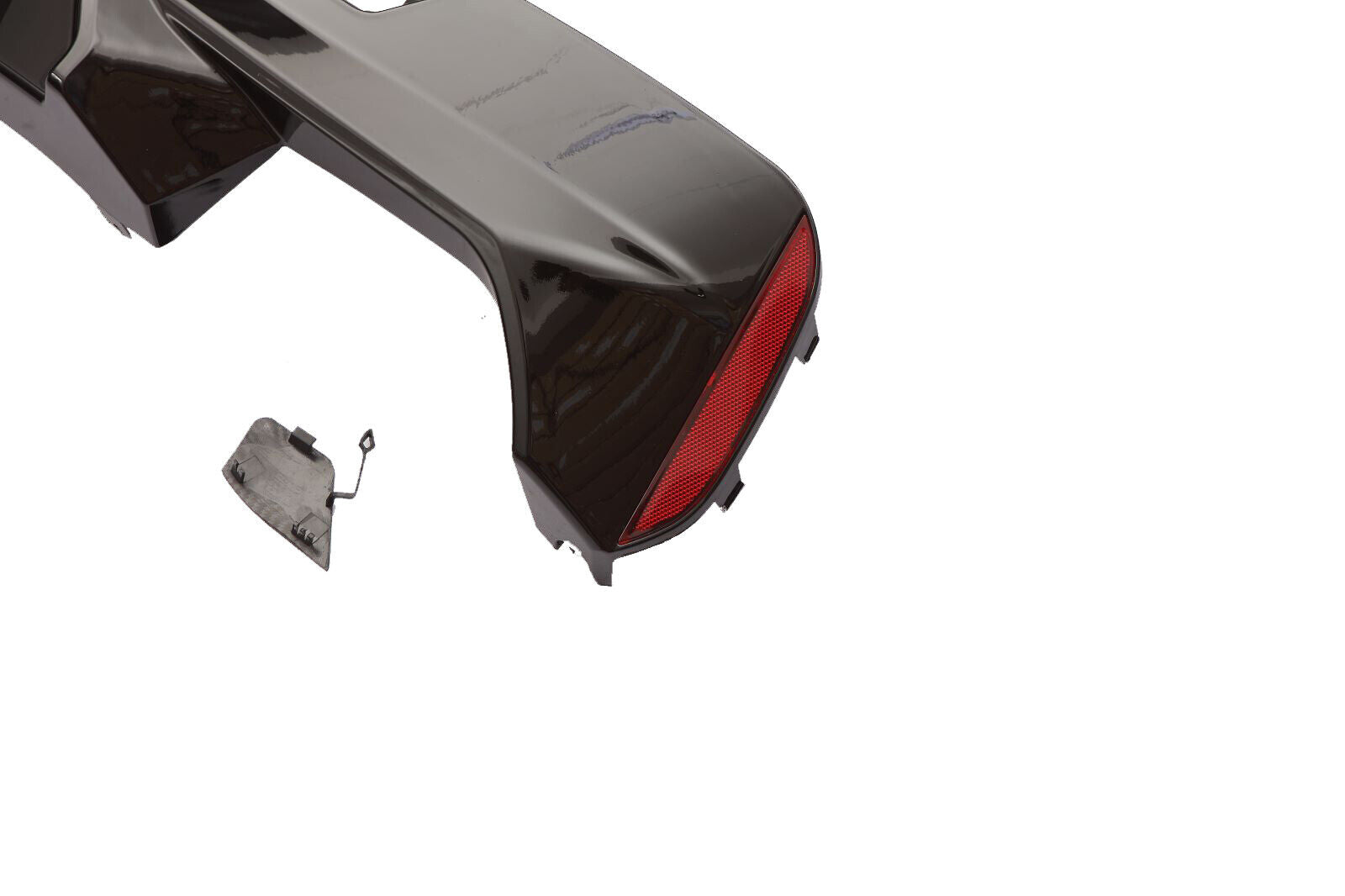 FOR BMW 5 SERIES G30 G31 M PERFORMANCE M5 STYLE REAR BUMPER DIFFUSER CARBON LOOK