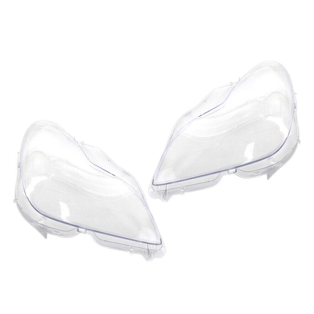 PAIR  HEADLIGHT CLEAR LENS COVER FOR MERCEDES BENZ CLS W219 CLS350/500/550 03-10
