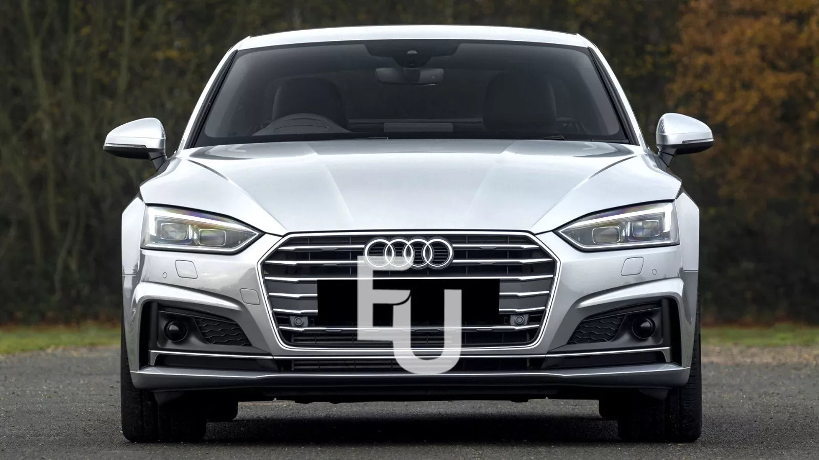 FOR AUDI A5 RS5 LEFT RIGHT SIDE PAIR FRONT HEADLIGHT HEADLAMP LENS COVER 2017-20