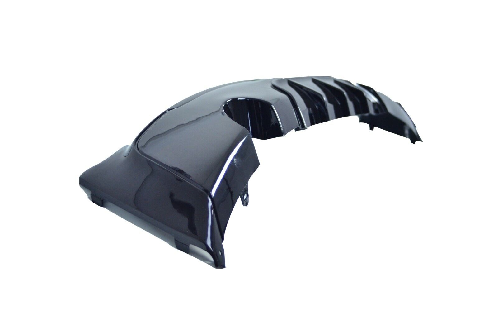 MP STYLE REAR BUMPER DIFFUSER LIP SINGLE OUTLET FOR BMW 2 SERIES F22 F23 14-21