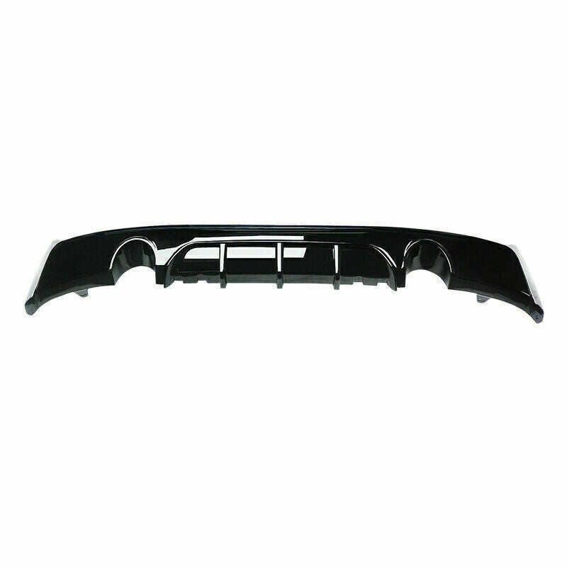 FOR BMW 2 SERIES F22 F23 REAR DIFFUSER M235i M240i LOOK GLOSS BLACK 2014-2021