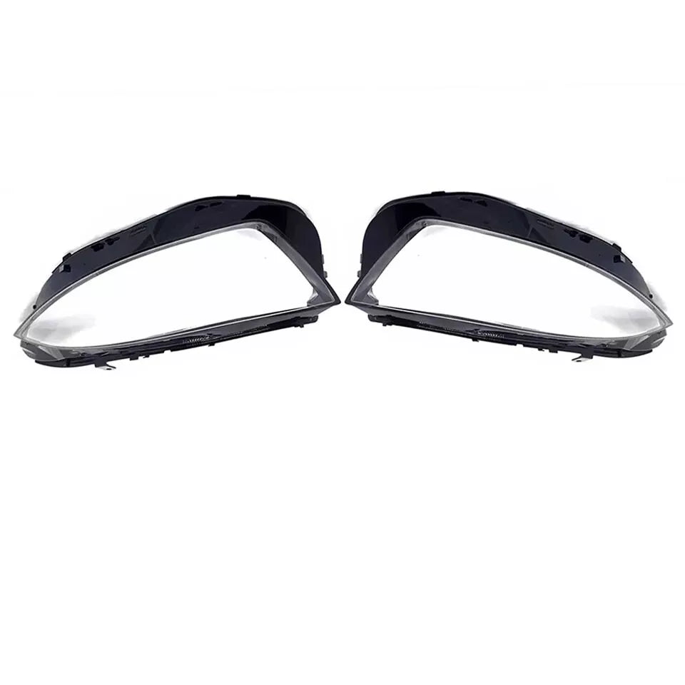 FOR MERCEDES CLS W257 2018+ LEFT RIGHT SIDE PAIR HEADLIGHT LENS HEADLAMP COVER