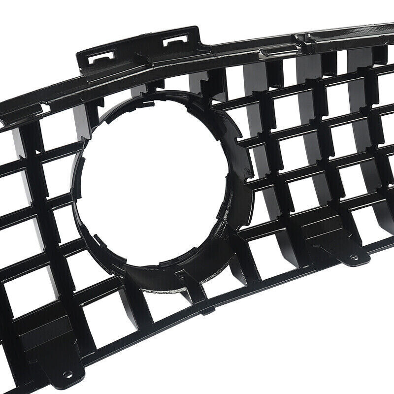 FOR MERCEDES M CLASS W166 ML AMG PANAMERICANA GLOSS GT STYLE GRILLE 15-2019 LCI
