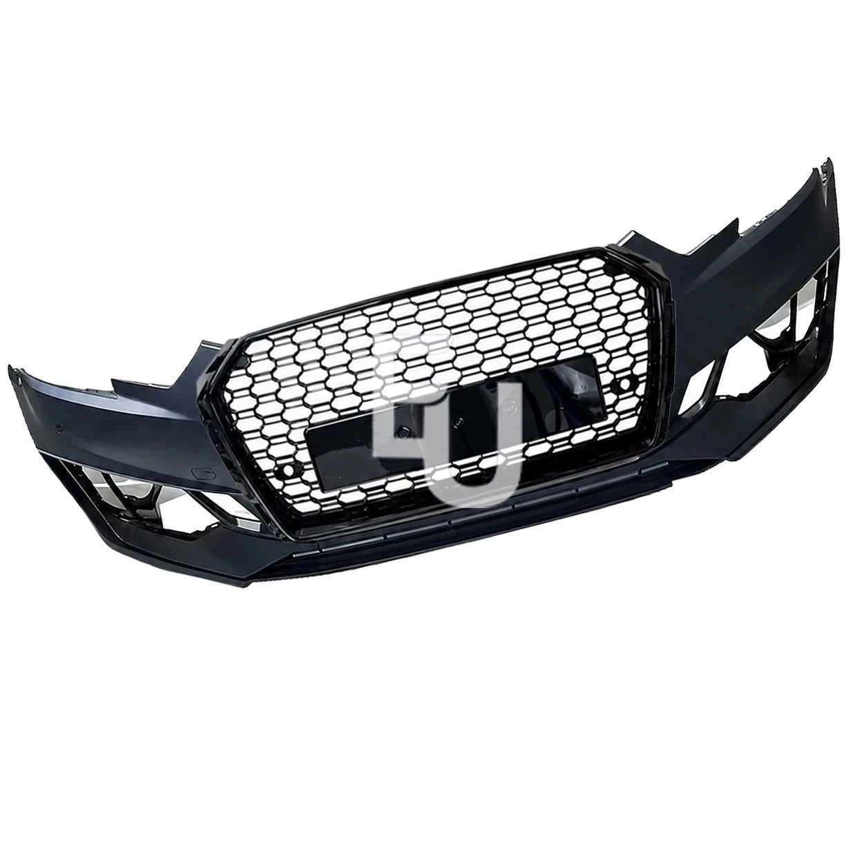 RS4 CONVERSION FRONT BUMPER BODYKIT FOR AUDI A4 S4 B9 2017-20 SEDAN AVANT W/PDC