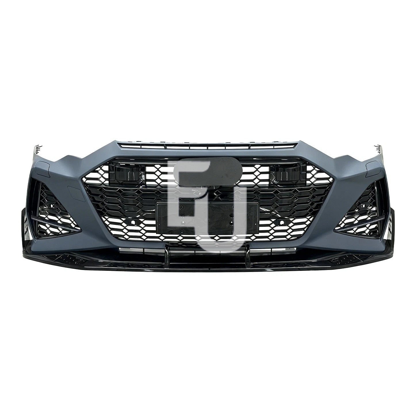 FOR AUDI A6 S6 C8 4A 2018-25 RS6 CONVERSION FRONT BUMPER SPLITTER BODYKIT GRILLE