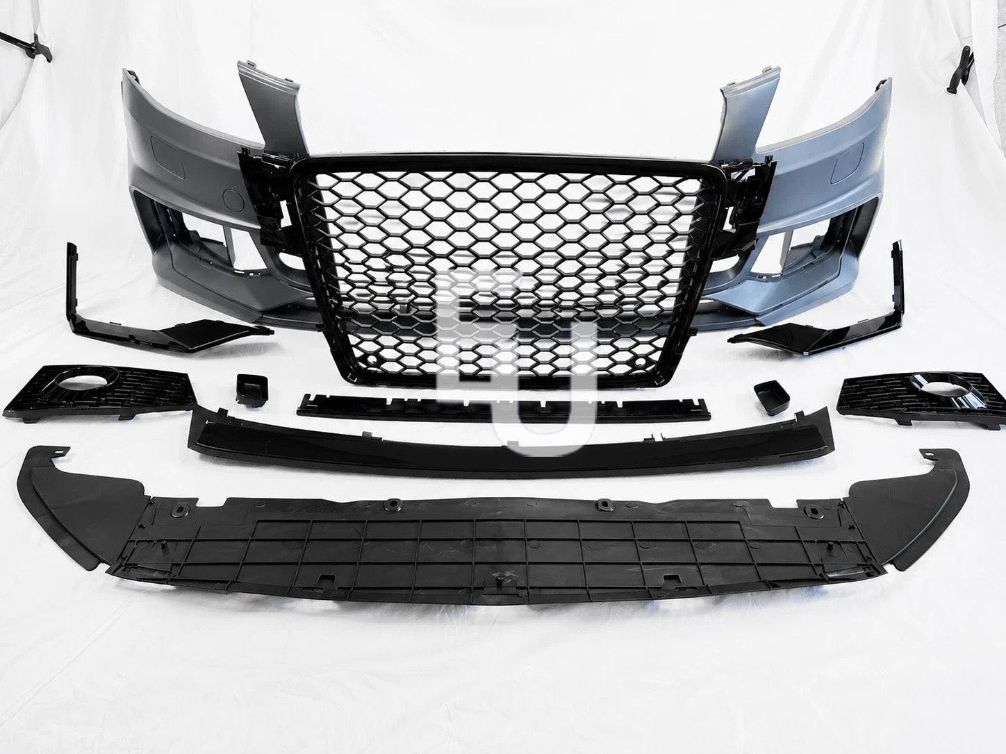 RS4 STYLE FRONT BUMPER CONVERSION KIT FOR AUDI A4 S4 B8 2008-2012 PRE FACELIFT