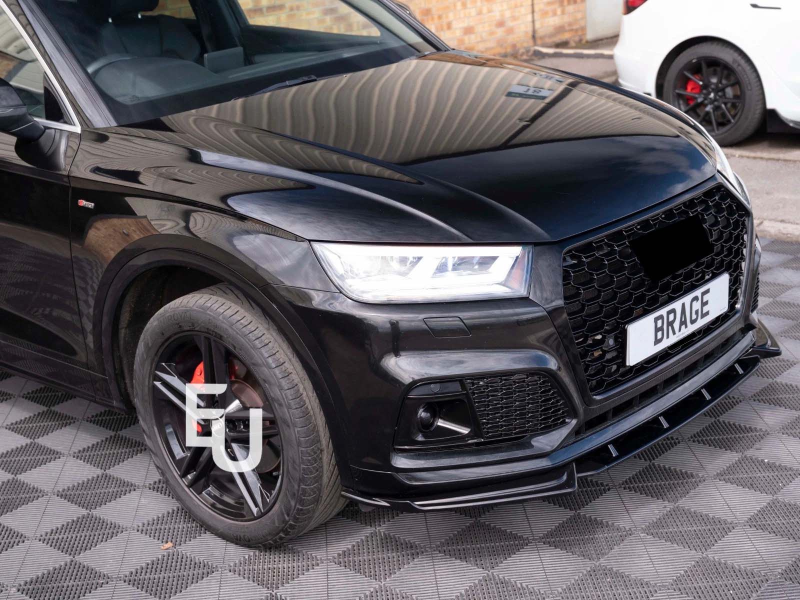'RSQ5 STYLE' FRONT BUMPER HONEYCOMB GRILLE FOG GRILLE FOR AUDI Q5 SQ5 FY 17-20