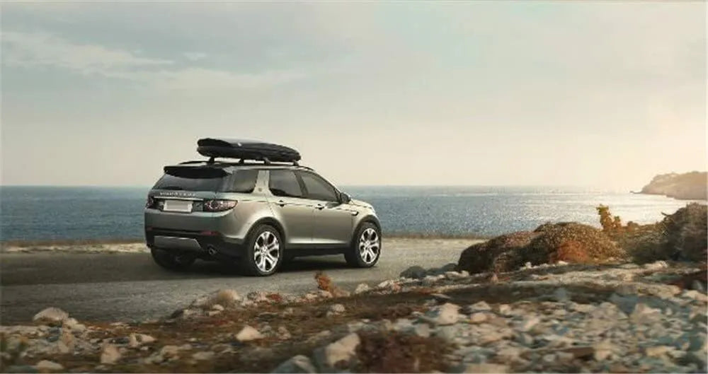 FOR LAND ROVER DISCOVERY SPORT L550 2014+ ROOF RAILS RACK CROSS BARS SET BLACK