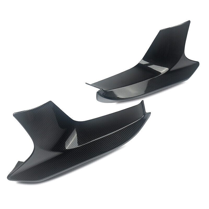 FOR BMW 5 SERIES F90 M5 FRONT SPLITTER LIP SIDE CORNER CANARD PAIR L+R CARBON