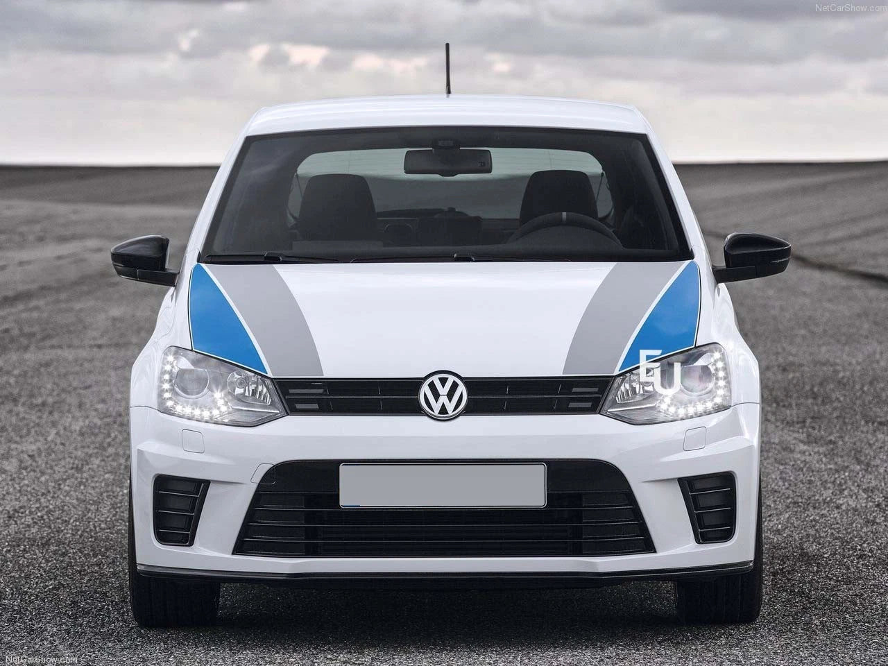 FOR VW VOLKSWAGEN POLO MK5 6R 6C 2009-2017 FRONT & REAR BUMPER KIT WRC STYLE