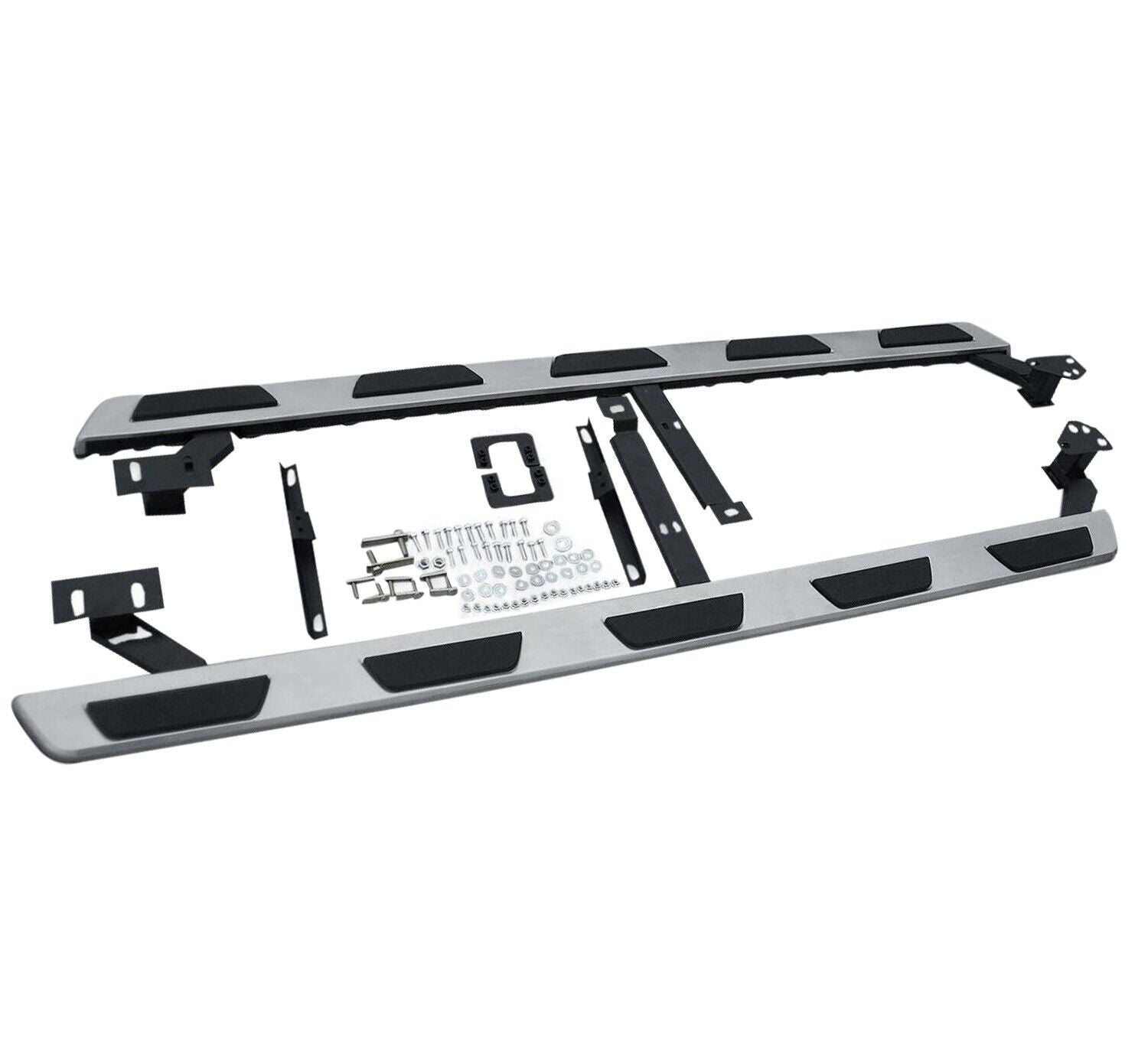 SIDE STEPS RUNNING BOARDS FOR AUDI Q7 2015-2023 4M 4MB INTEGRATED BRACKETS