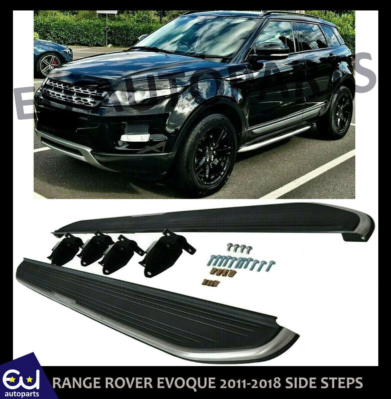 SIDE STEP RUNNING BOARDS FOR RANGE ROVER EVOQUE PURE TECH PRESTIGE OEM