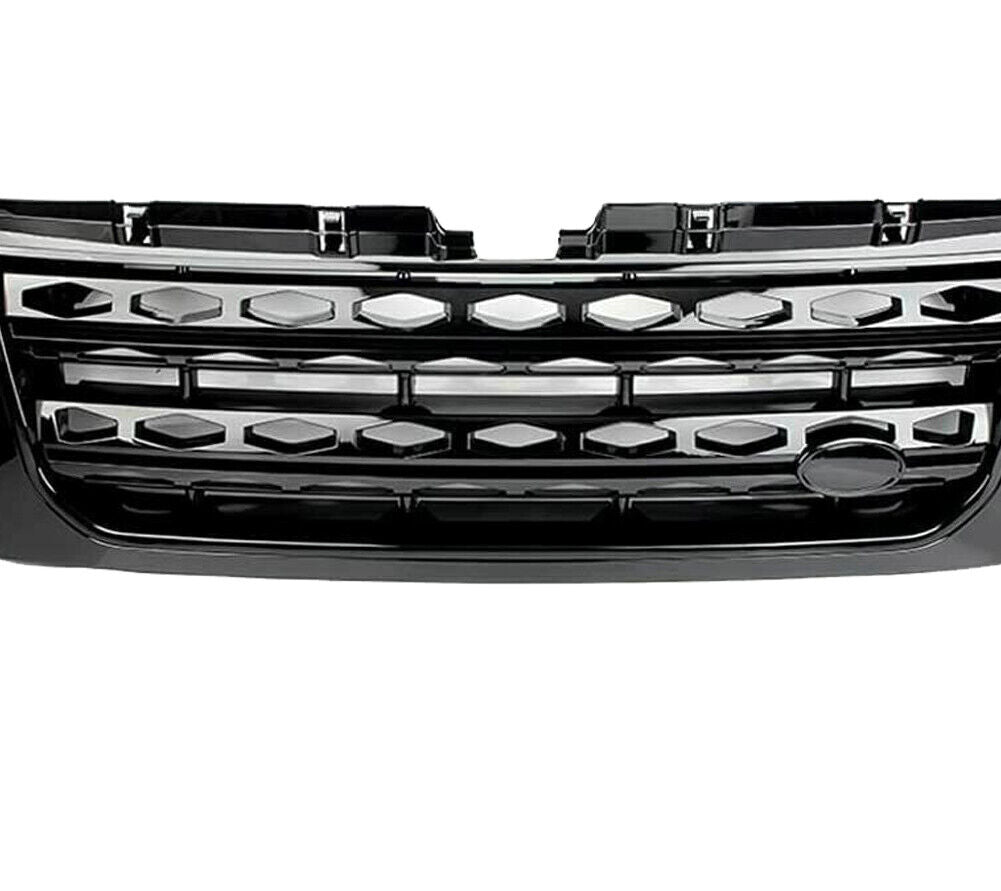 FOR LAND ROVER DISCOVERY 4 FRONT BUMPER GRILLE GRILL FACELIFT LR4 2014-16 BLACK