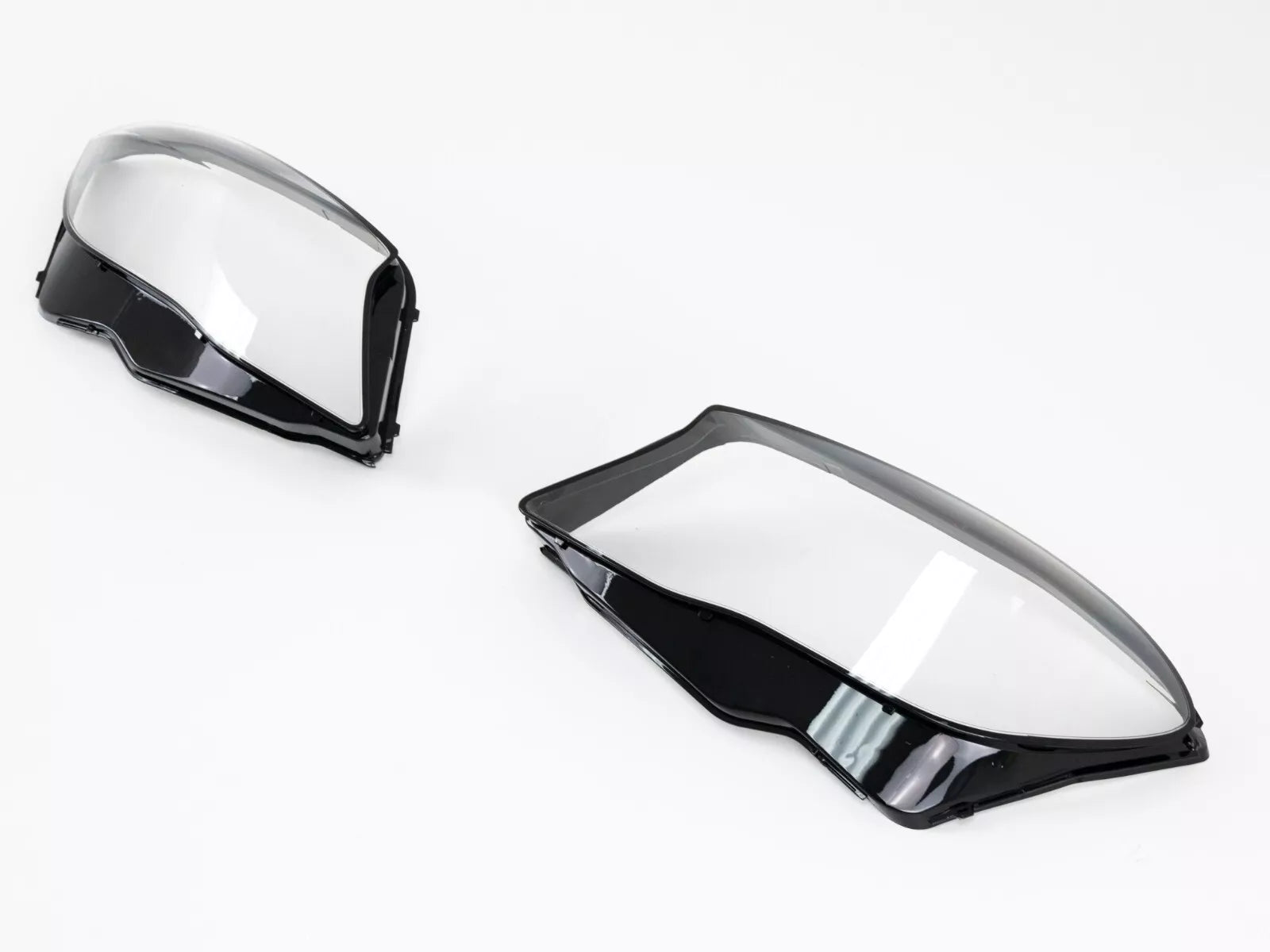 FOR MERCEDES GLA W156 X156 FRONT LEFT RIGHT PAIR HEADLIGHT LENS COVERS 2017-2019