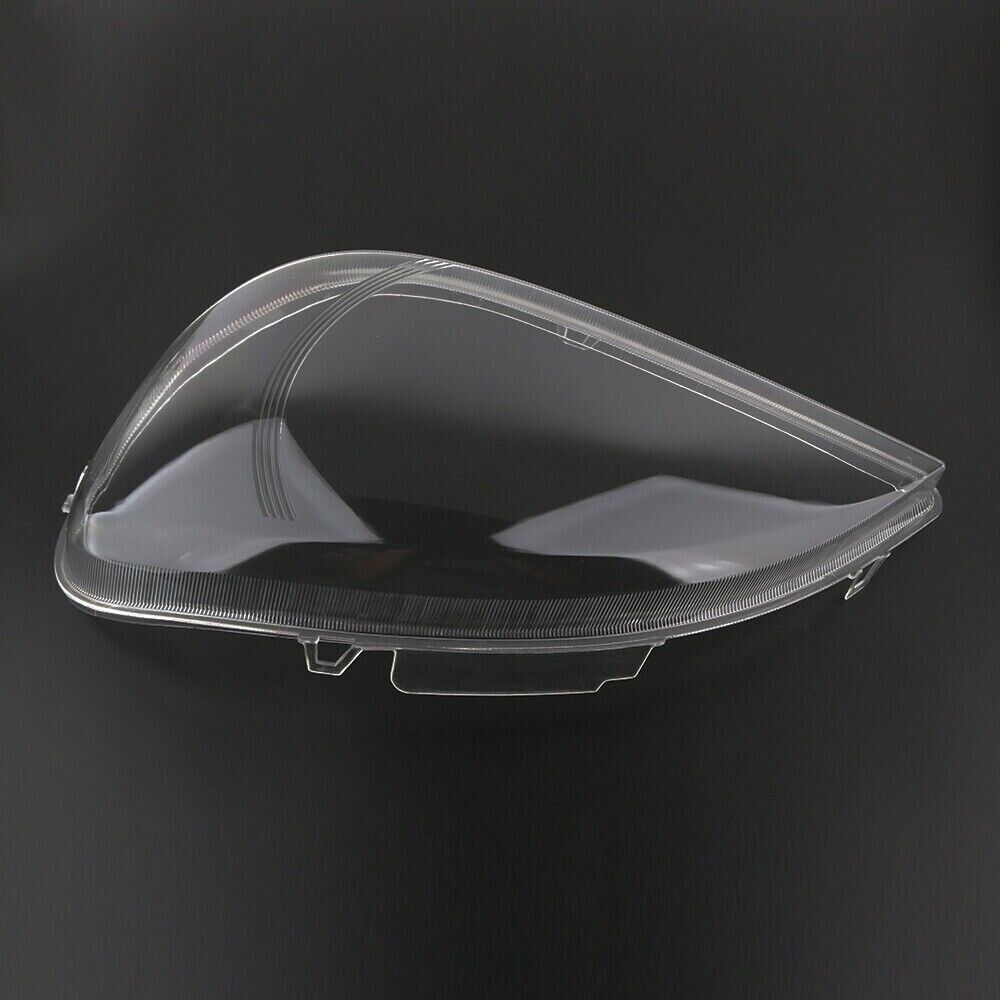 2X FOR MERCEDES BENZ W163 ML-CLASS 2002-2005 HEADLIGHT XENON&HALOGEN LENS COVER