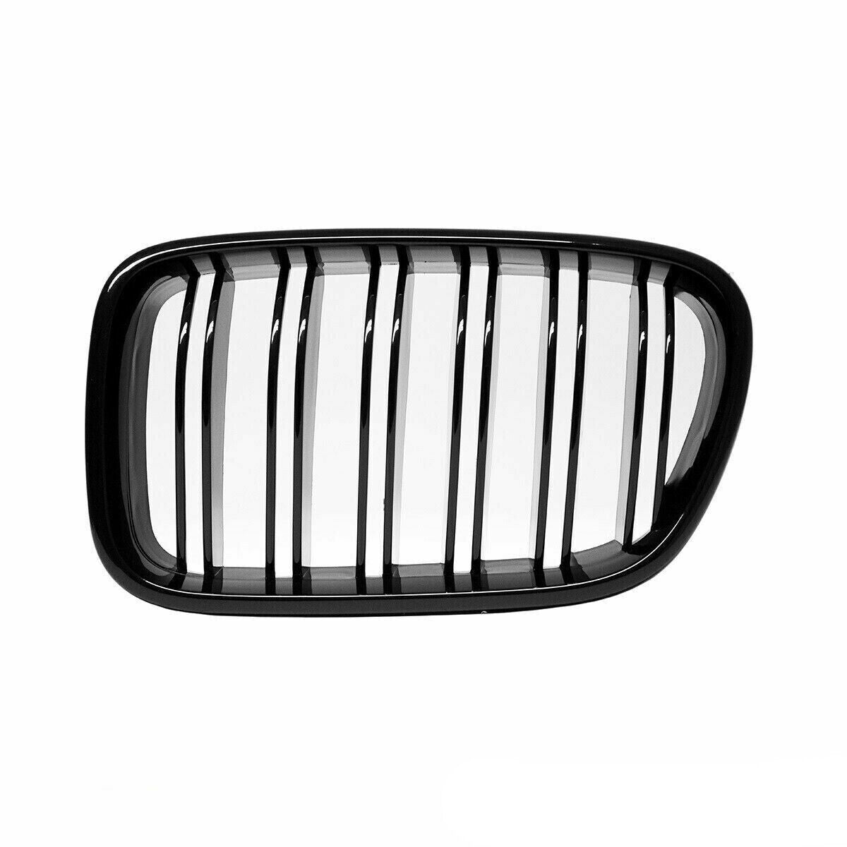 FOR BMW F25 X3 F26 X4 2010-14 GLOSS BLACK FRONT KIDNEY DUAL TWIN GRILLE GRILL