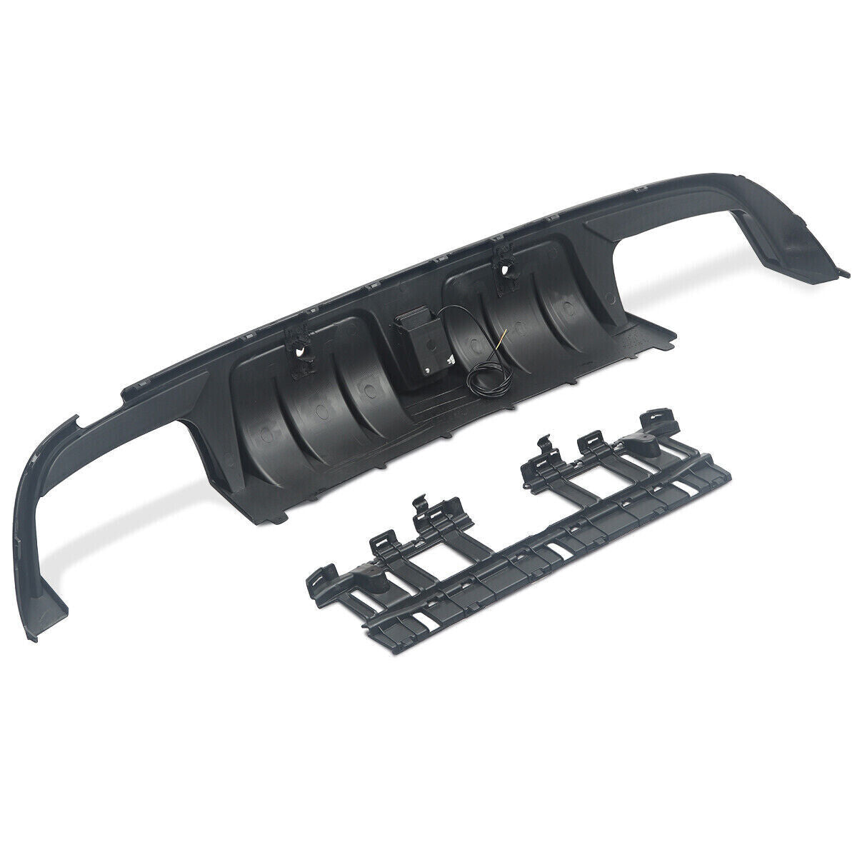 FOR MERCEDES BENZ C CLASS W205 AMG C63 REAR BUMPER DIFFUSER AMG F1 LIGTH STYLE