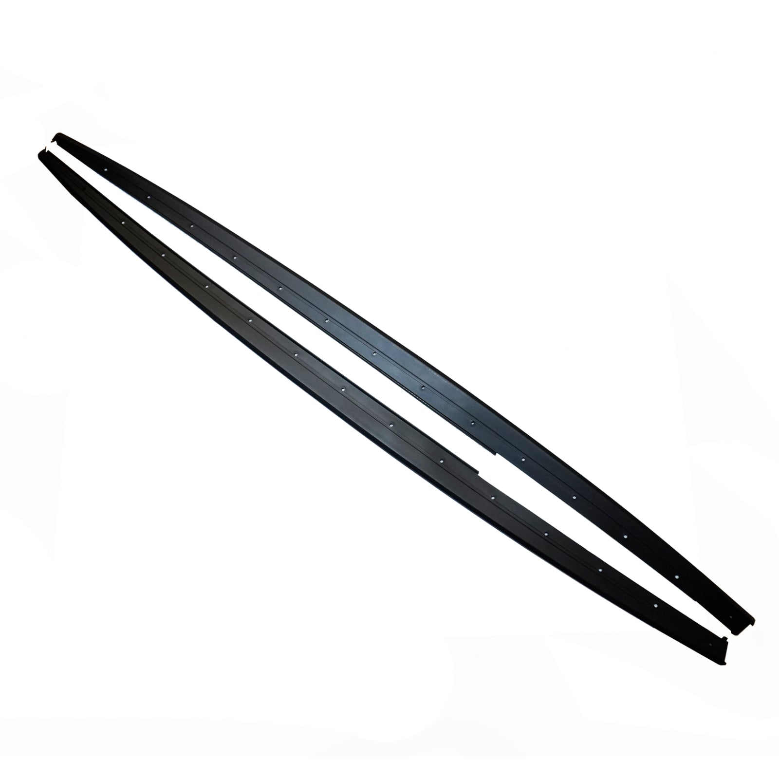 FOR BMW 3 SERIES F30 F31 MP STYLE SIDE SKIRT EXTENSION LIP BLADES MATTE BLACK