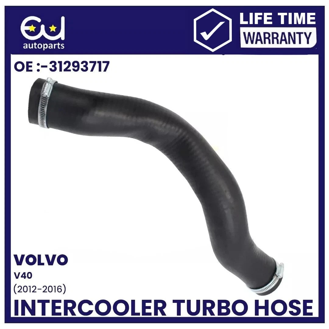 FOR VOLVO V40 D2 1.6 DIESEL INTERCOOLER TURBO HOSE PIPE 31293717  (2012 - 2016)