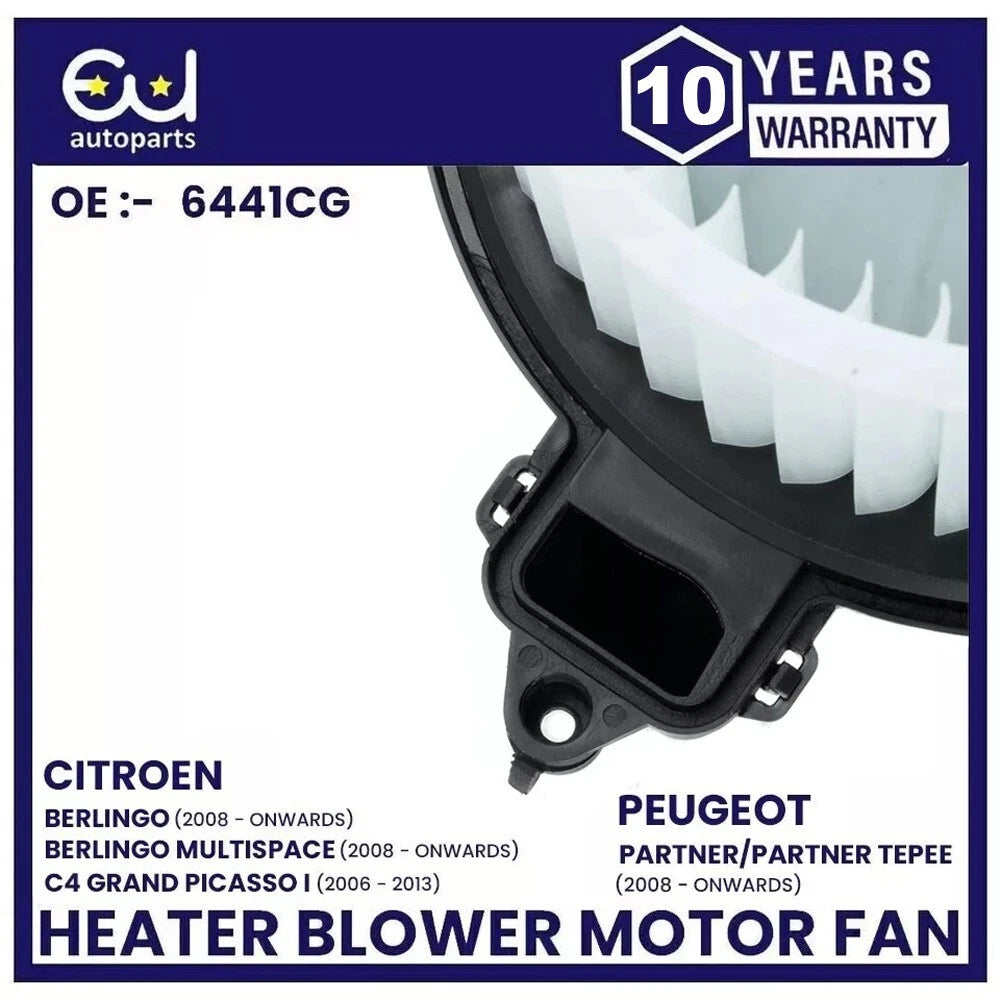 FOR CITROEN C4 PICASSO / C4 GRAND PICASSO / BERLINGO HEATER BLOWER MOTOR FAN