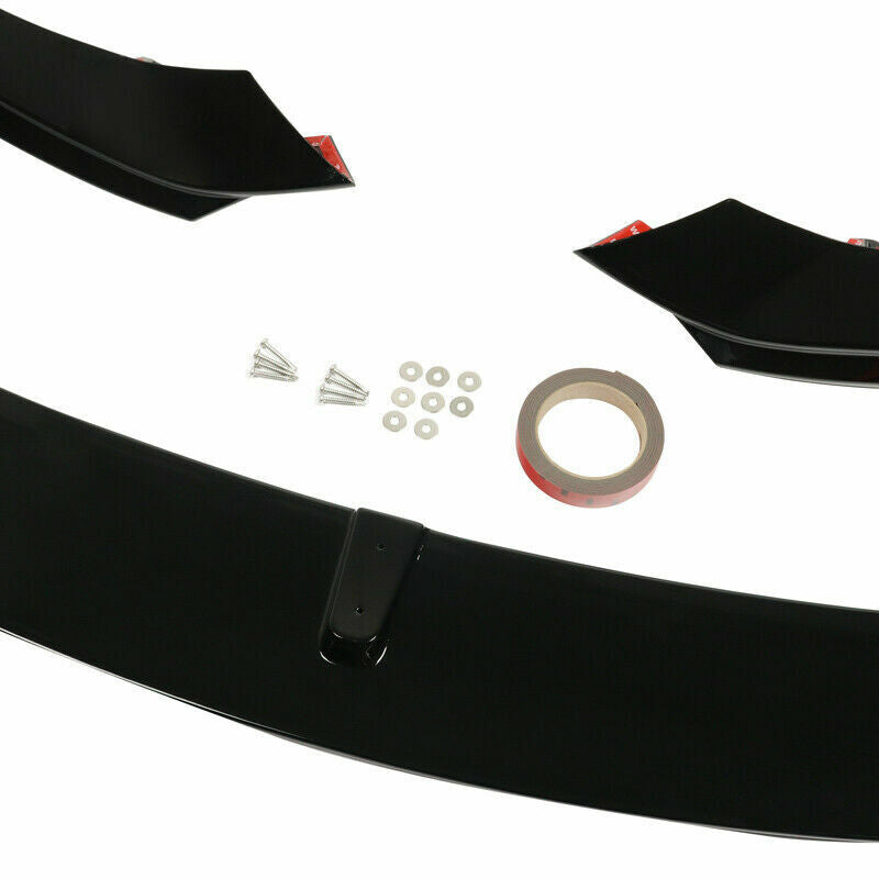 thumbnail image 2 of Gloss Black Front Bumper Splitter Lip Kit For BMW F32 F33 F36 4 Series M Sport (2014-2020) 2 of 5
