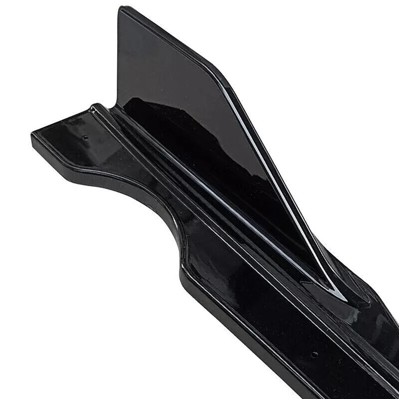 FOR BMW X5 G05 M SPORT GLOSS BLACK SIDE SKIRTS EXTENSION BLADES FACELIFT 18-23