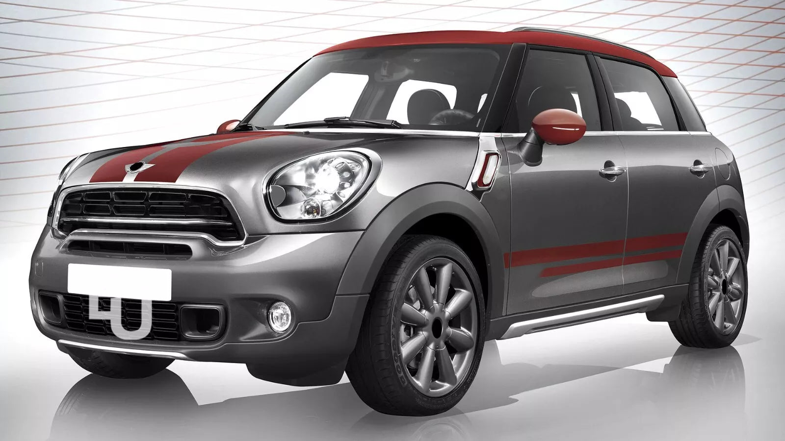 FOR BMW MINI R60 COOPER COUNTRYMAN LEFT SIDE HEADLIGHT LENS CLEAR COVER 2014-16