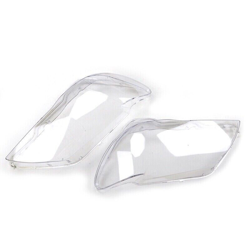 PAIR L+R HEADLIGHT LENS COVER SHELL FOR BMW E65 E66 LCI 7 SERIES 2005-2008