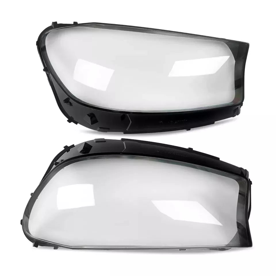 LEFT RIGHT SIDE PAIR HEADLIGHT LENS COVER HEADLAMP FOR MERCEDES GLS X167 19-22